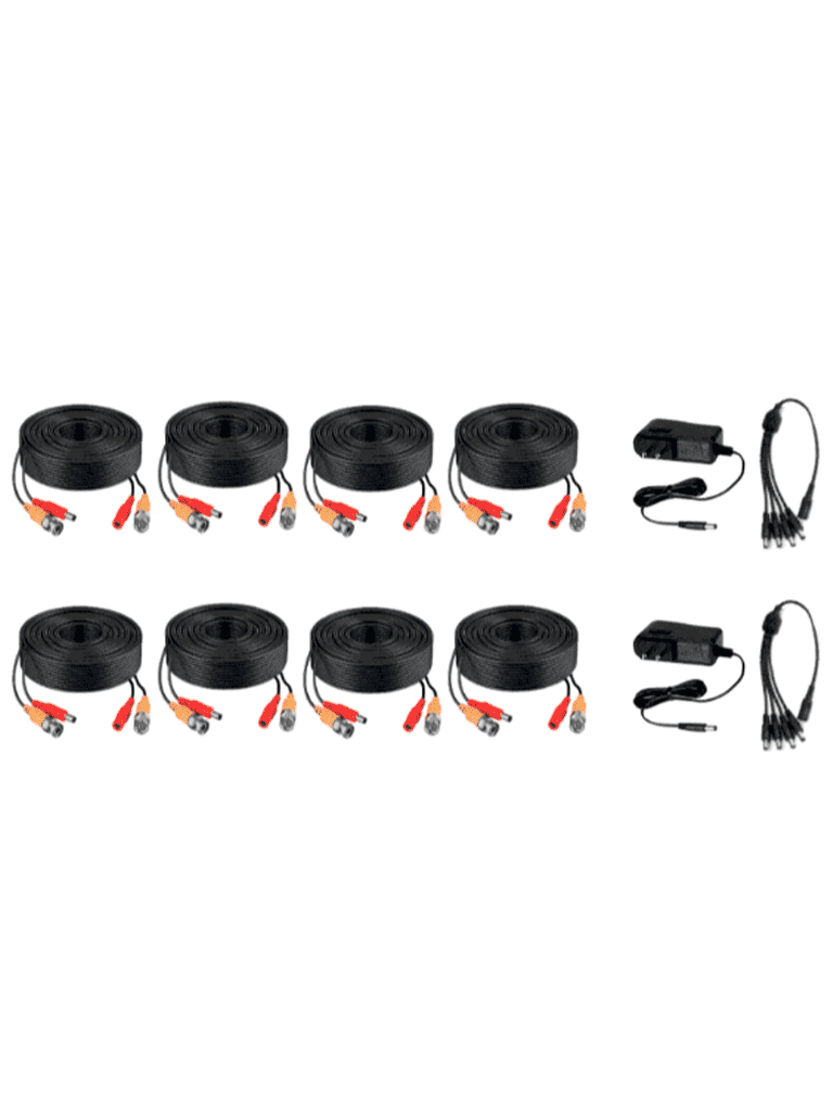 Kit CCTV Dahua 8 Cámaras 2MP Full HD + DVR WizSense 8 Canales | IA SMD Plus | H.265+ | Exterior IP67